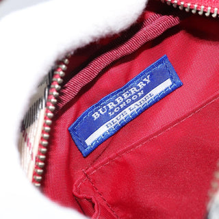 Burberry Nova Check Blue Label Canvas