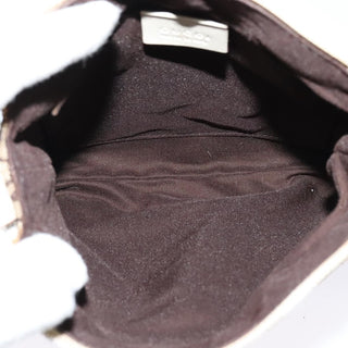 Gucci Zip Messenger Bag GG Canvas with Perforated Leather