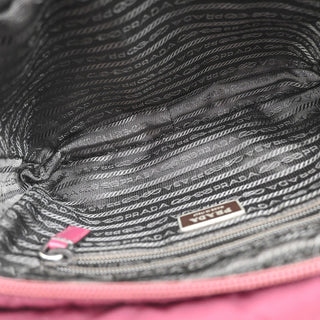 Prada Buckle Messenger Bag Tessuto
