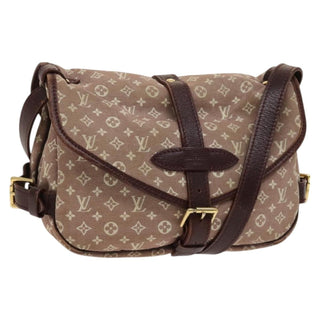 Louis Vuitton Saumur Handbag Monogram Idylle