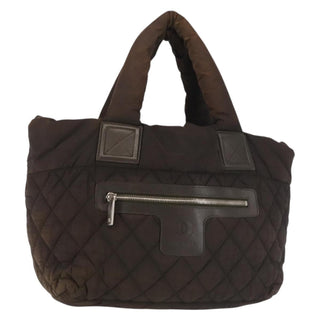 Chanel Coco Cocoon Zipped Tote Quilted Nylon