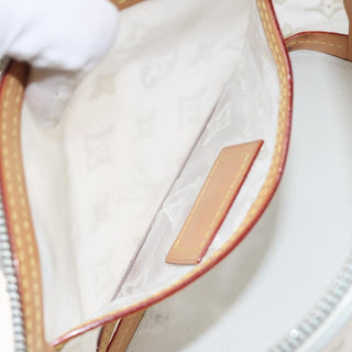 Louis Vuitton Transparence Lockit Handbag Mesh and Leather