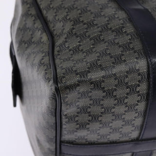 Celine Vintage Boston Bag Macadam Coated Canvas