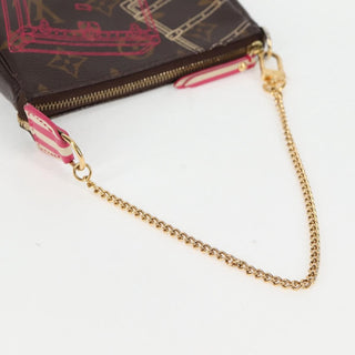 Louis Vuitton Pochette Accessoires Limited Edition Christmas Animation Monogram Canvas