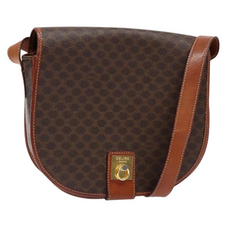 Celine Macadam Shoulder Bag PVC Leather