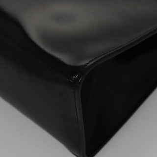 Salvatore Ferragamo Gancini Wristlet Clutch Leather