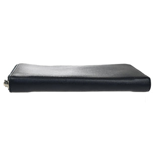 Saint Laurent Classic Zip Around Organizer Wallet Leather