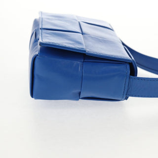 Bottega Veneta Fun Cassette Crossbody Bag Maxi Intrecciato Leather