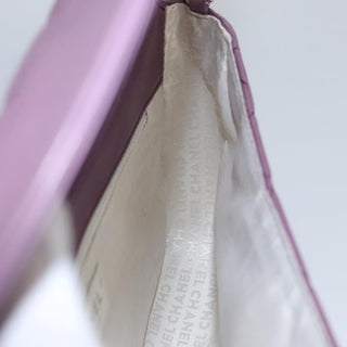 Chanel Crescent Chain Shoulder Bag Quilted Lambskin