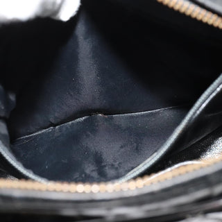 Chanel Vintage Square Front Pocket Camera Bag Quilted Patent