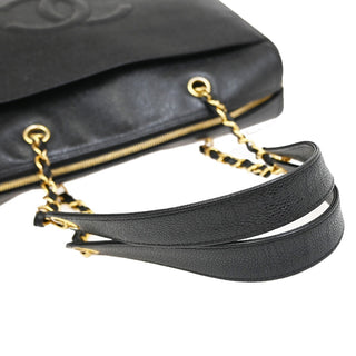 Chanel Vintage Timeless Zip Tote Caviar