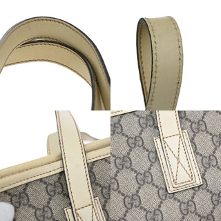 Gucci Plus Tote GG Coated Canvas with Leather