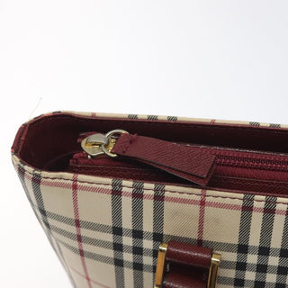 Burberry Nova Check Tote canvas check pattern