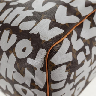 Louis Vuitton Speedy Handbag Limited Edition Monogram Graffiti