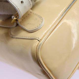 Gucci Vintage Bamboo Backpack Patent