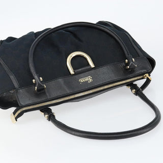 Gucci D-Ring Shoulder Bag GG Canvas