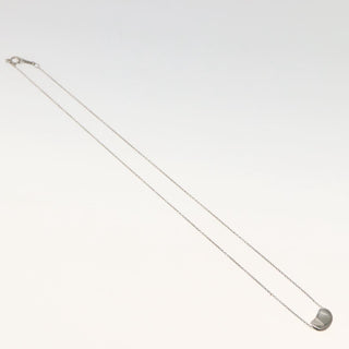 Tiffany & Co. Elsa Peretti Bean Pendant Necklace Sterling Silver