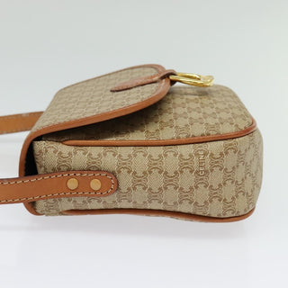 Celine Vintage Macadam Shoulder Bag Canvas