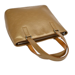 Louis Vuitton Mat Stockton Handbag Monogram Vernis