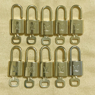 Louis Vuitton Cadenas Bag Charm Gold-plated
