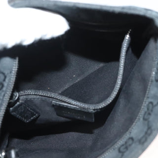 Gucci Web Strap Zip Messenger Bag GG Canvas