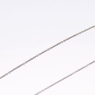 Tiffany & Co. Elsa Peretti Double Loop Pendant Necklace Silver 925