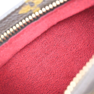 Louis Vuitton Partition Wristlet Clutch Monogram Canvas