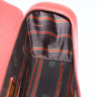 Loewe Vintage Velazquez Top Handle Bag Leather