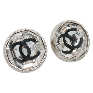 Chanel Vintage CC Earrings Metal