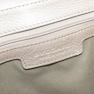 Bvlgari Chandra Flap Shoulder Bag Leather