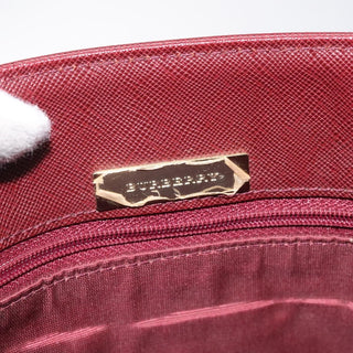 Burberry Nova Check Tote Canvas and Leather