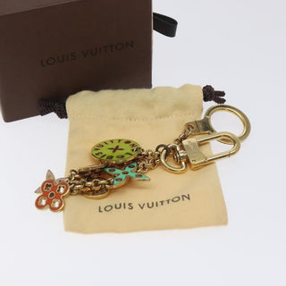 Louis Vuitton Porto Cles Looping Bag Charm and Key Holder Metal and Enamel