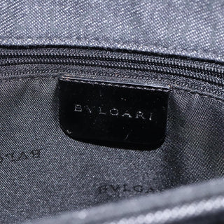 Bvlgari B.Zero1 Logomania Bag Canvas with Leather