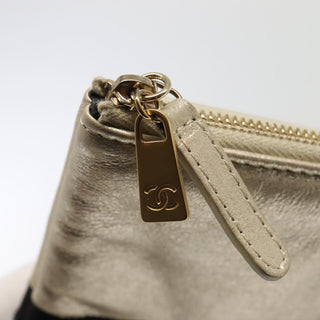 Chanel Pearl O Case Clutch Quilted Lambskin and Calfskin