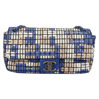 Chanel Mosaic Flap Bag Embellished Lambskin