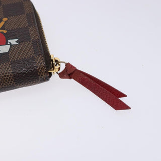 Louis Vuitton Clemence Wallet Limited Edition Patches Damier