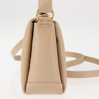 Gucci Vintage Convertible Bamboo Box Crossbody Bag Leather