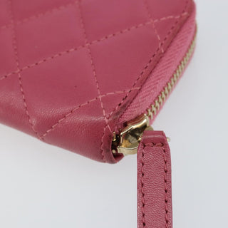 Chanel So Black CC Zip Coin Purse Quilted Lambskin