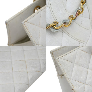 Chanel Vintage Grand Shopping Tote Quilted Calfskin