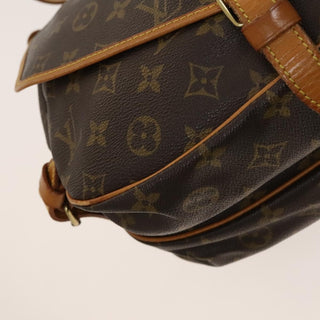 Louis Vuitton Saumur Handbag Monogram Canvas