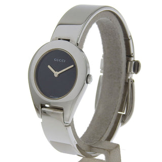 Gucci 6700L Buckle Quartz Watch Stainless Steel and GG Mother of Pearl