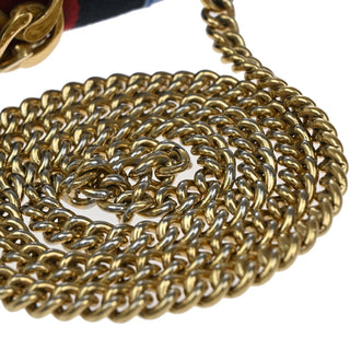 Gucci Sylvie Chain Shoulder Bag Leather