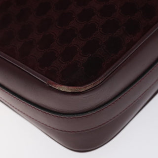 Celine Vintage Macadam Shoulder Bag Macadam Canva  Vinyl