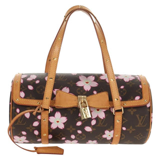 Louis Vuitton Papillon Handbag Limited Edition Cherry Blossom Monogram