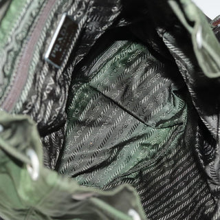 Prada Double Front Pocket Backpack Tessuto