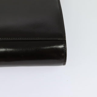 Celine Vintage Circle Logo Crossbody Bag Leather