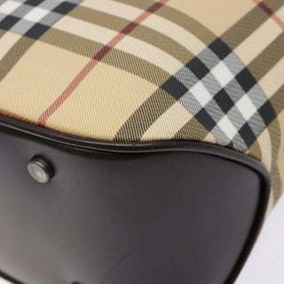 Burberry Vintage Tote Vintage Check Coated Canvas
