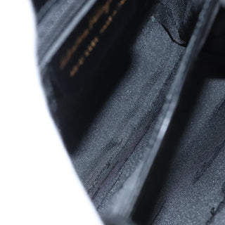 Salvatore Ferragamo Gancini Convertible Top Handle Bag Patent Leather