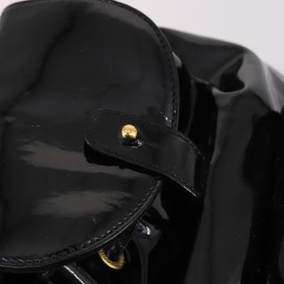 Gucci Vintage Bamboo Backpack Patent