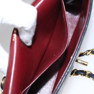 Chanel Vintage CC Chain Flap Bag Quilted Lambskin